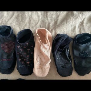 Pure Barre socks size Medium